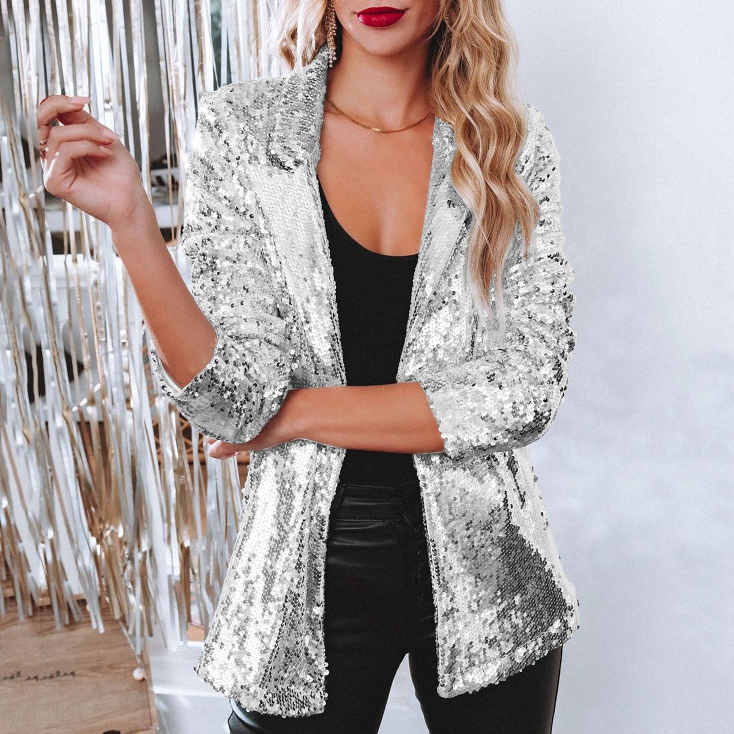 Étolie - Blazer Glamour Avec Paillettes