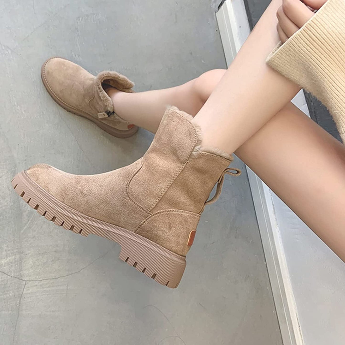 Chanya - Bottes Chaudes Élégantes Femme