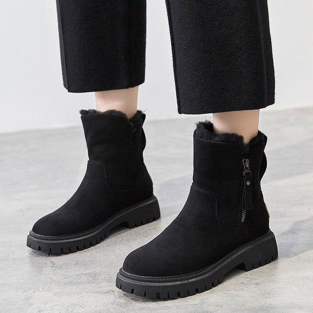 Chanya - Bottes Chaudes Élégantes Femme