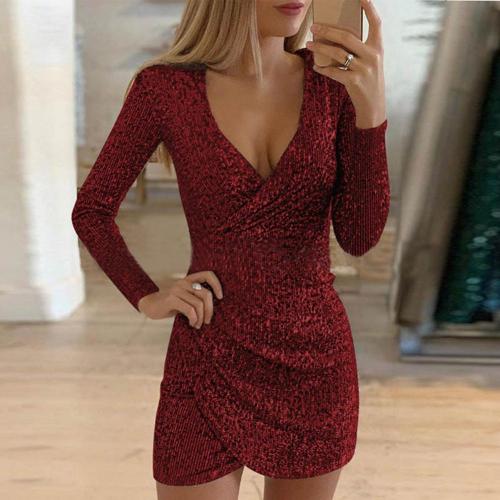 Célest - Mini Robe Pailletée Féminine
