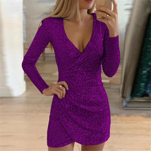 Célest - Mini Robe Pailletée Féminine