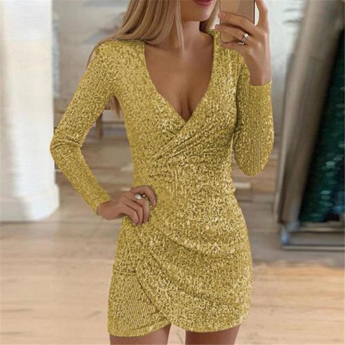 Célest - Mini Robe Pailletée Féminine