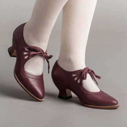 Azalée - Chaussures à Lacets Vintage