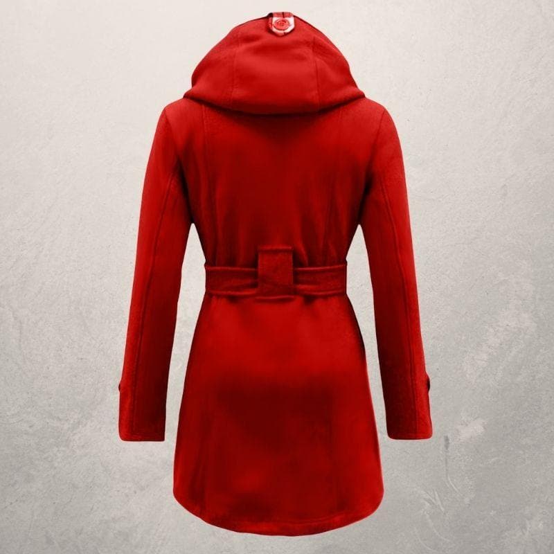 Fedrissa | Manteau Tendance Ceinture Capuche