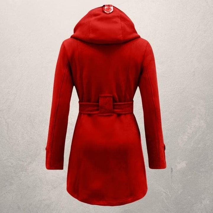Fedrissa | Manteau Tendance Ceinture Capuche