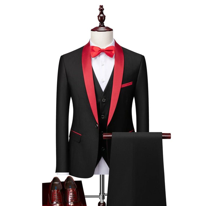 Costume 3 Pièces pour Homme | Slim Fit, Formel & Habillé adapté aux tenues polyvalentes.