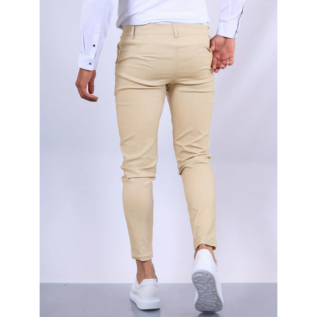 Henri | Pantalon Business Homme | Coupe Slim Structurée