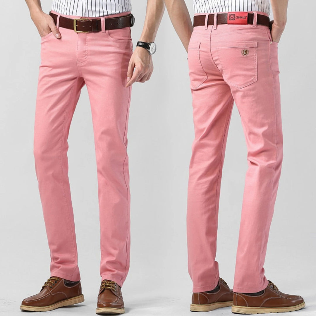 Hommes Pantalon Décontracté | Extensible Coupe Droite