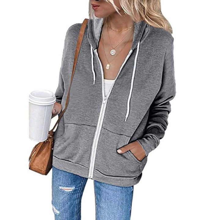 Élode | Sweat À Capuche Pour Femme | Fermeture Zippée