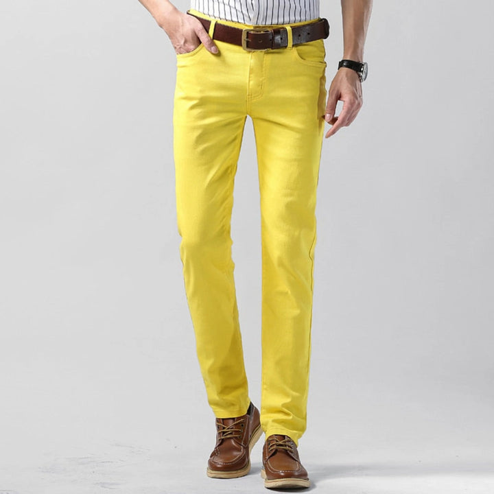 Hommes Pantalon Décontracté | Extensible Coupe Droite