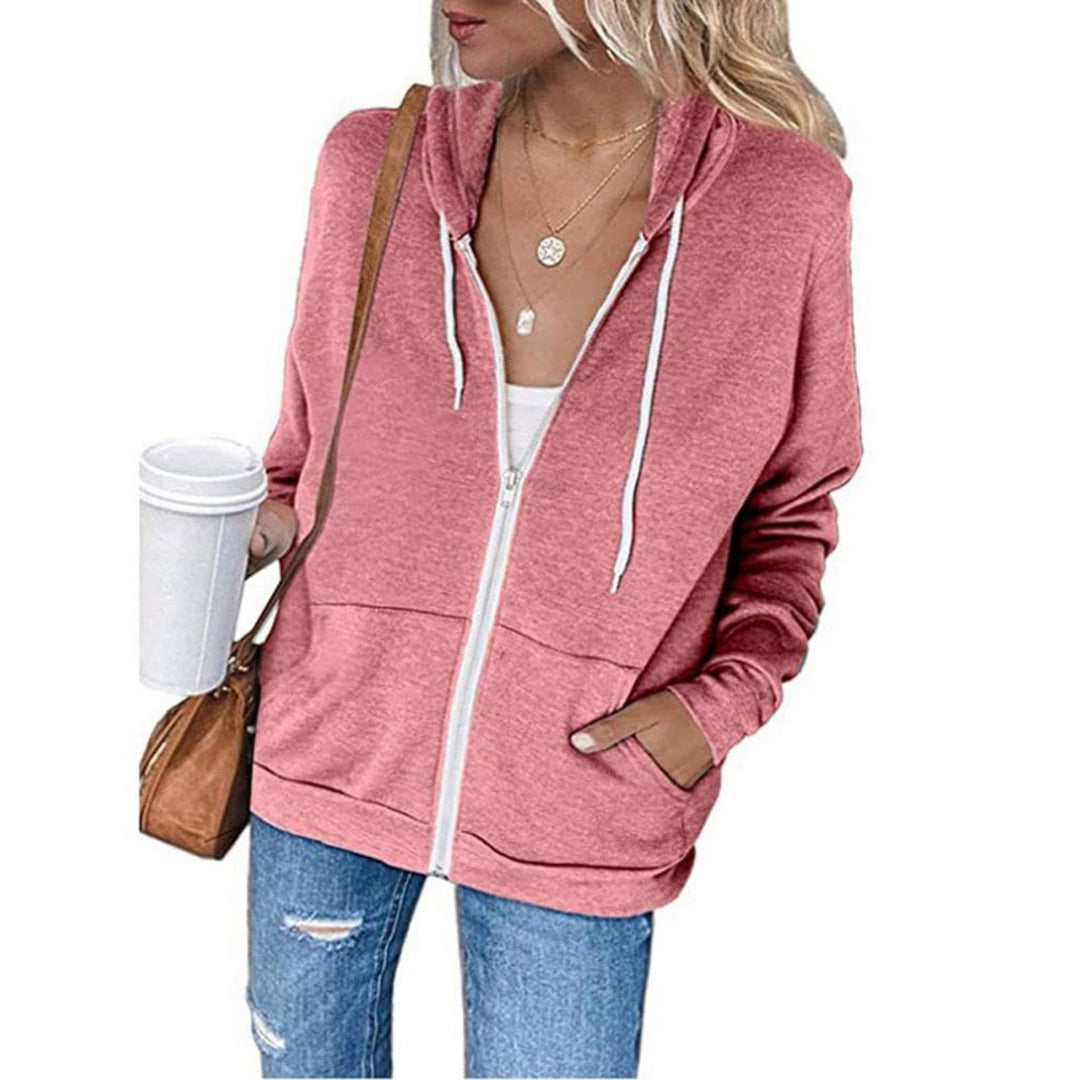 Élode | Sweat À Capuche Pour Femme | Fermeture Zippée