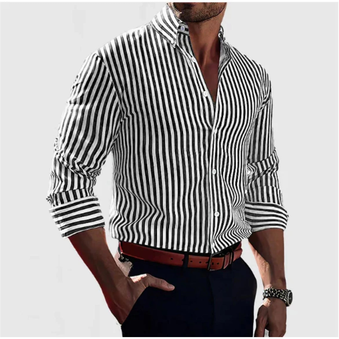 Hommes Chemise | Moderne Rayée