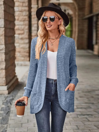 Diona - Cardigan Tricot Chaud Élégant