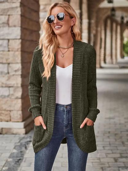 Diona - Cardigan Tricot Chaud Élégant