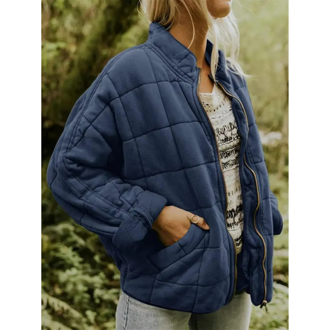 Veste matelassée Liora légère pour femme, chaleur préservée adaptée aux tenues automnales.