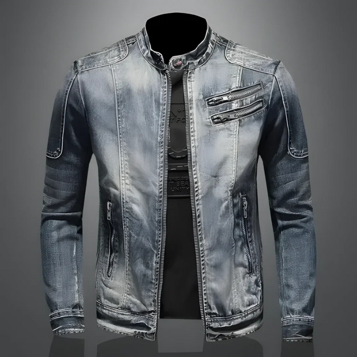 Klaus | Homme Veste Zippée | Coupe Ajustée et Design Épuré