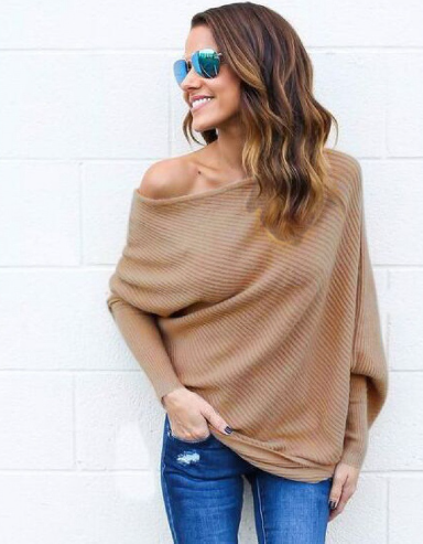 Dariah | Pull Décolleté Épaule Dégagée