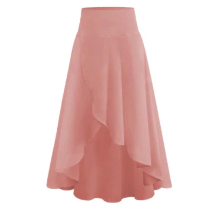 Jupe longue classique pour femme, coupe élégante et tissu fluide adapté aux tenues intemporelles.