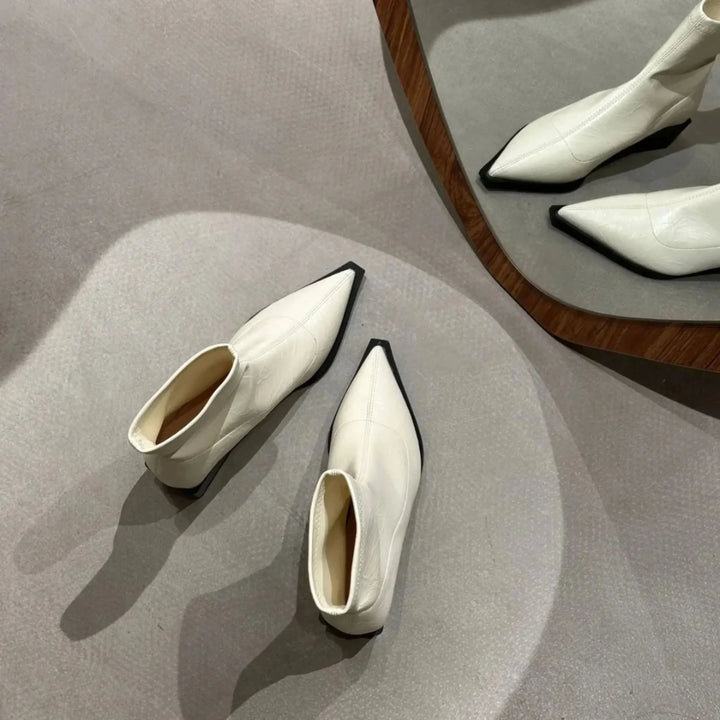 Bottines à Bout Pointu pour Femme | Chic, Élégantes & Toute Saison adapté aux tenues polyvalentes.