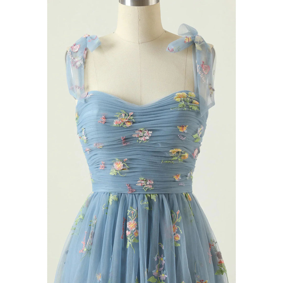 Femmes Robe de Bal | Tulle Brodé Premium