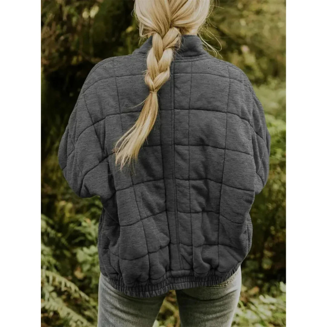 Veste matelassée Liora légère pour femme, chaleur préservée adaptée aux tenues automnales.
