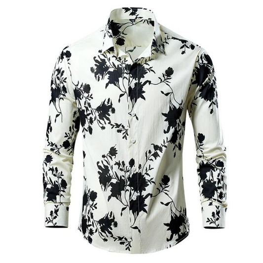 Goffred - Chemise Décontractée Boutonnée Florale