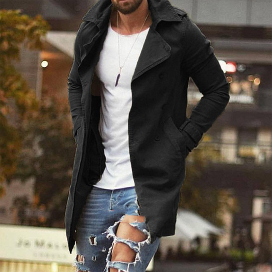 Cassiel - Manteau Long Pour Hommes