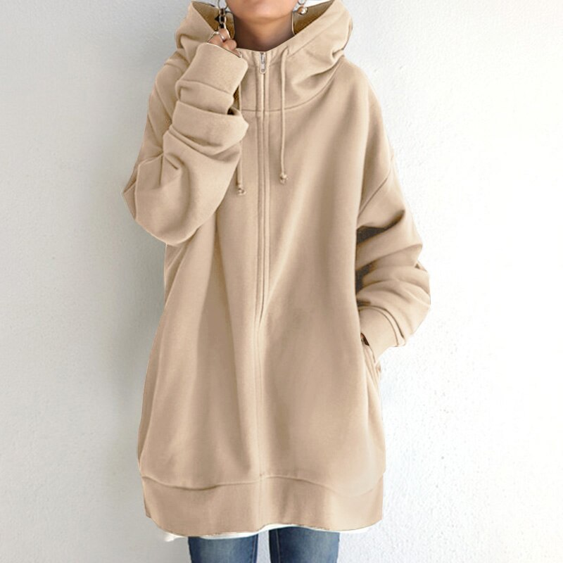 Lilou - Pull Hoodie D’hiver