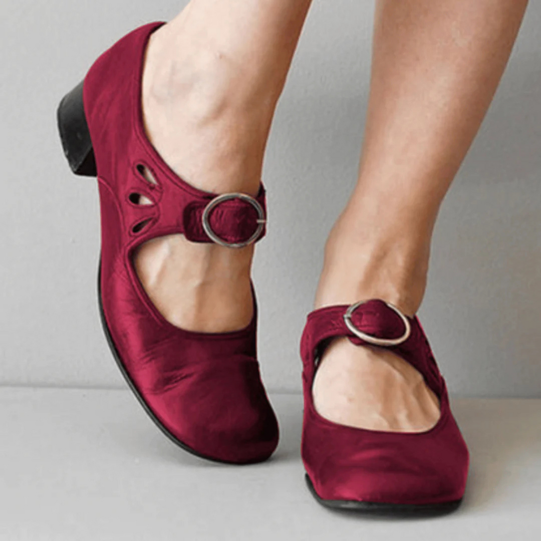 Seraphina | Femme Sandales Talon Bas | Stabilité et Confort