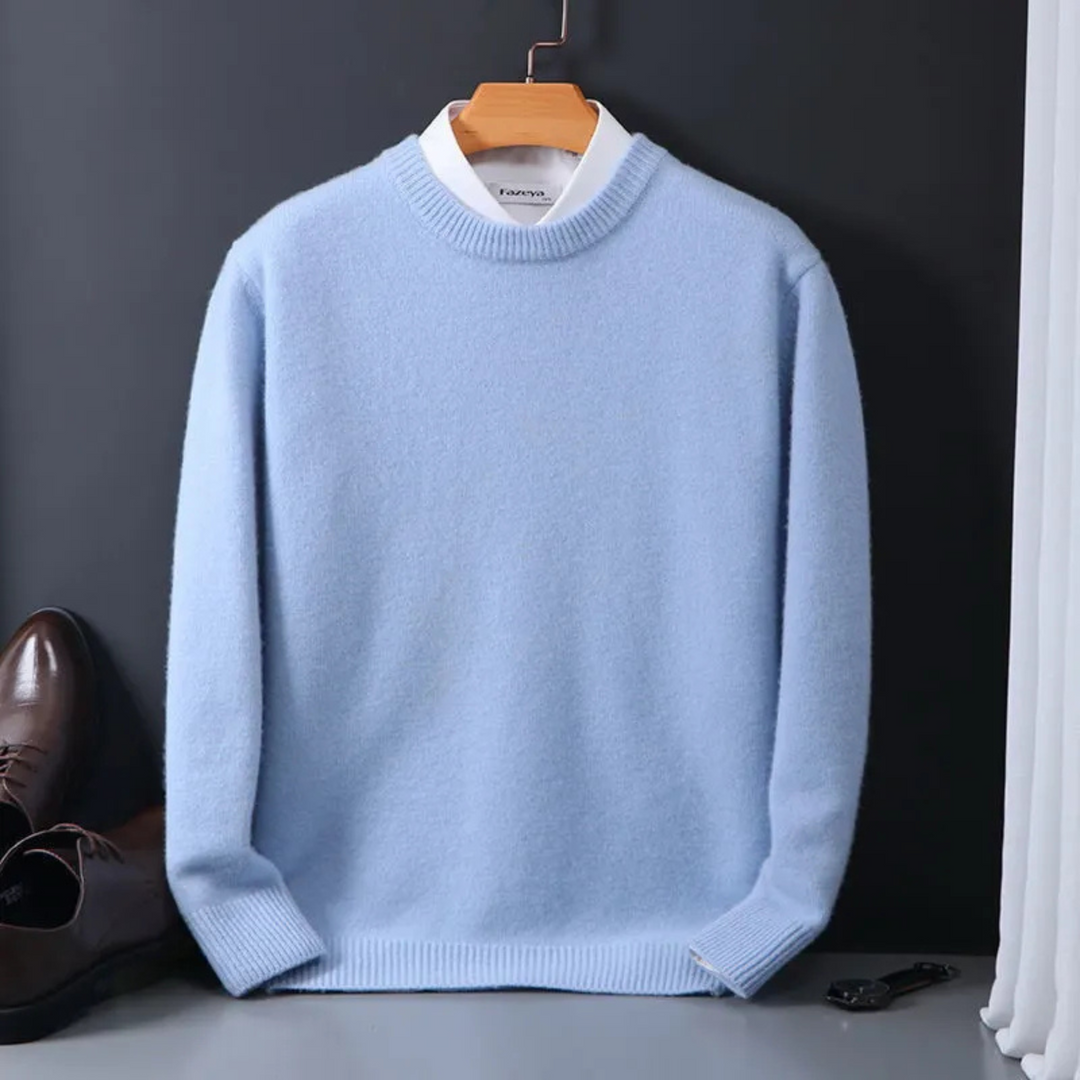 Pull Malo élégant pour homme, maille douce et coupe moderne adaptée aux tenues polyvalentes.