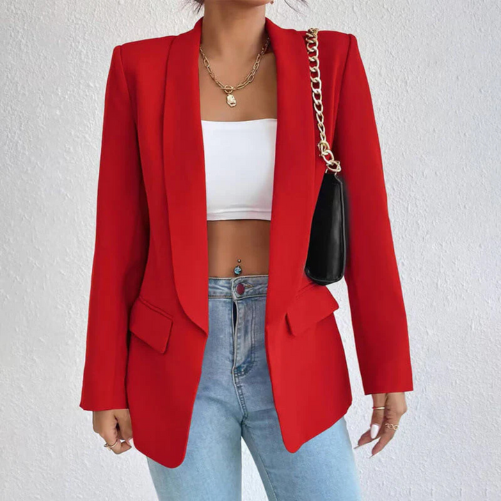 Severina | Femme Blazer Ouvert | Élégance et Liberté de Mouvement