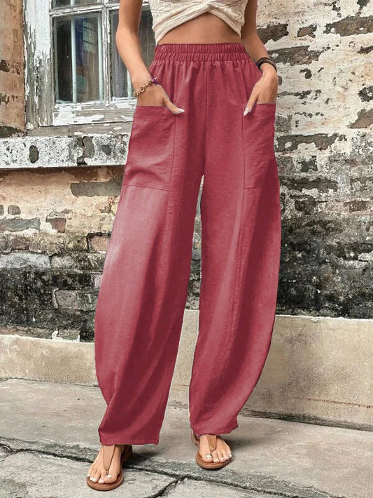 Dine - Pantalon Décontracté Coupe Légère