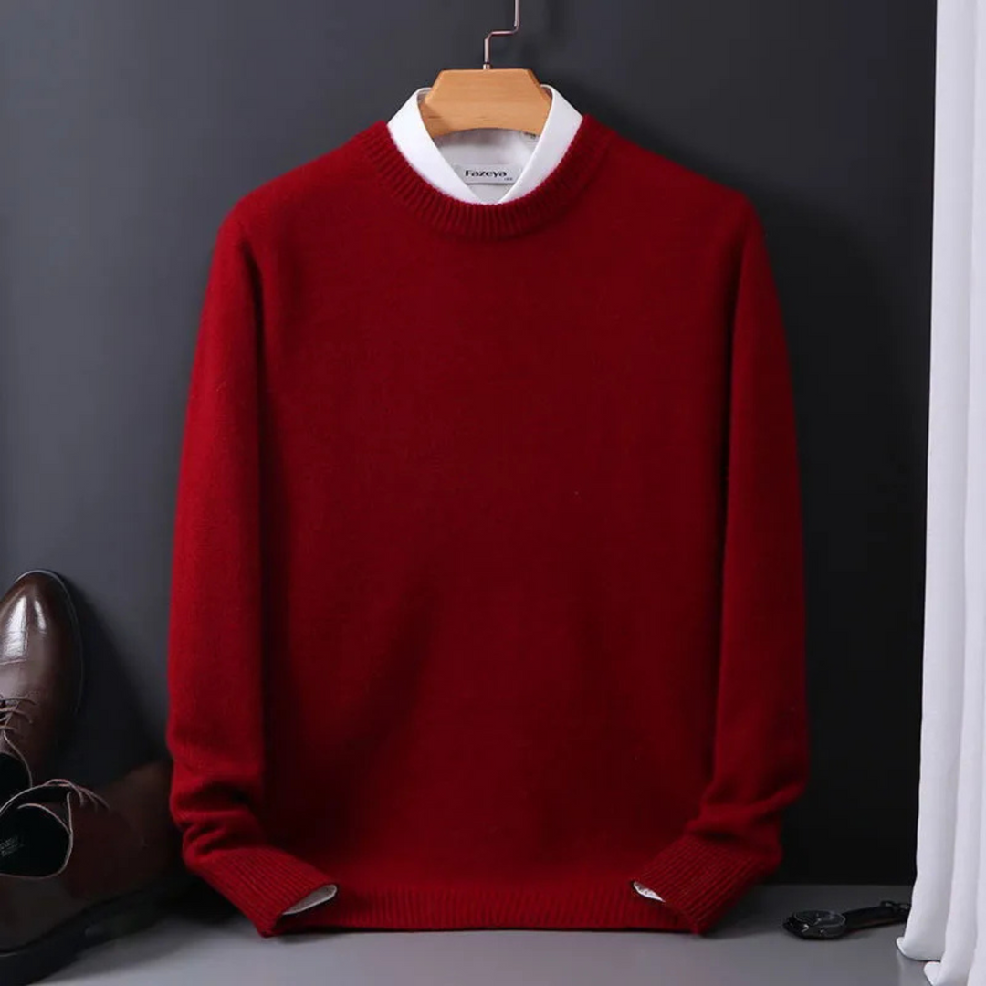 Pull Malo élégant pour homme, maille douce et coupe moderne adaptée aux tenues polyvalentes.
