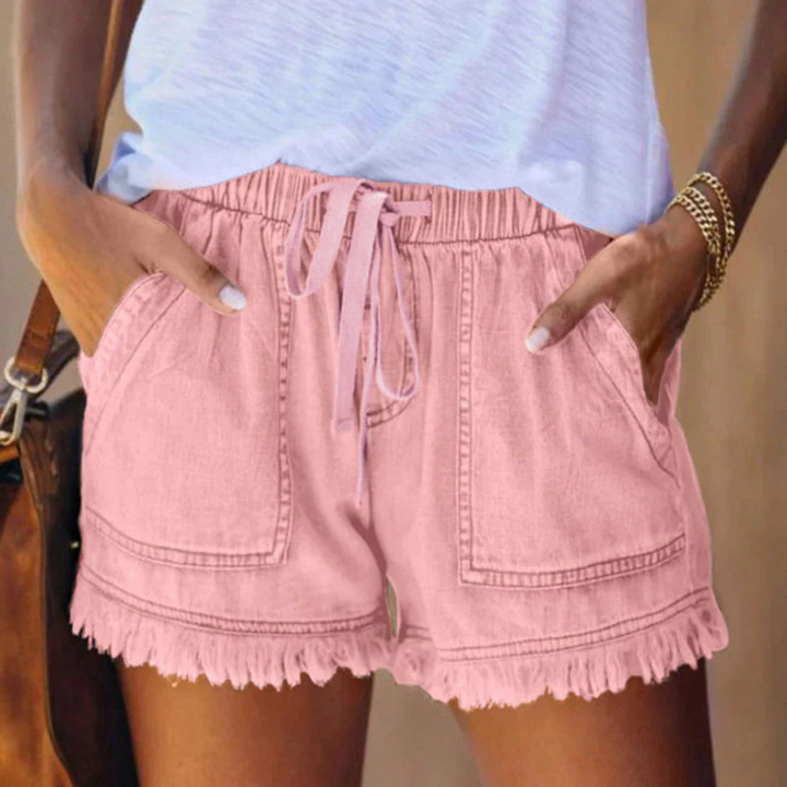 Femmes Short Décontracté | Tissu Robuste Coupe Confort