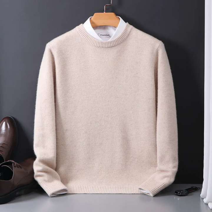 Pull Malo élégant pour homme, maille douce et coupe moderne adaptée aux tenues polyvalentes.