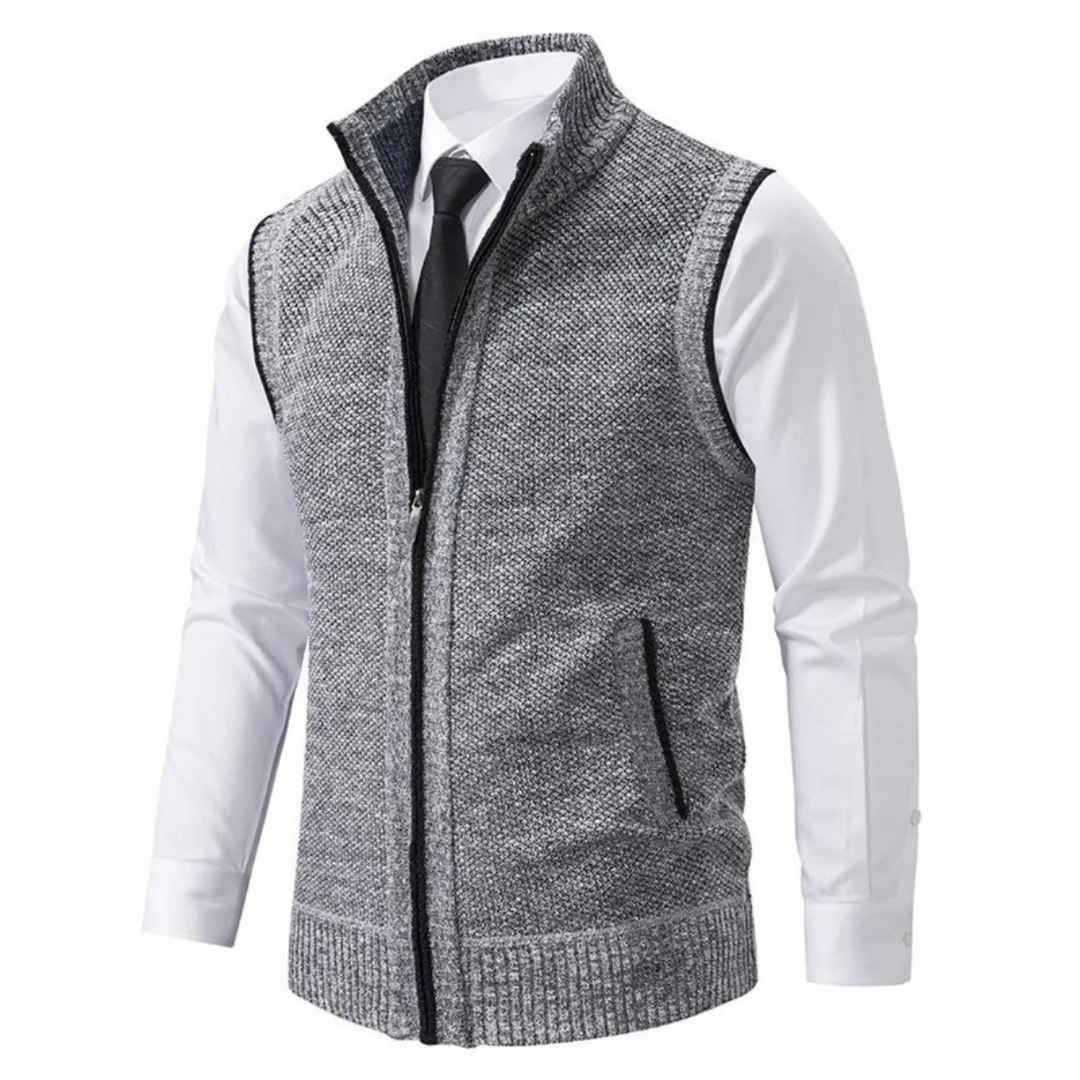 la veste sans manches adapté aux tenues polyvalentes.