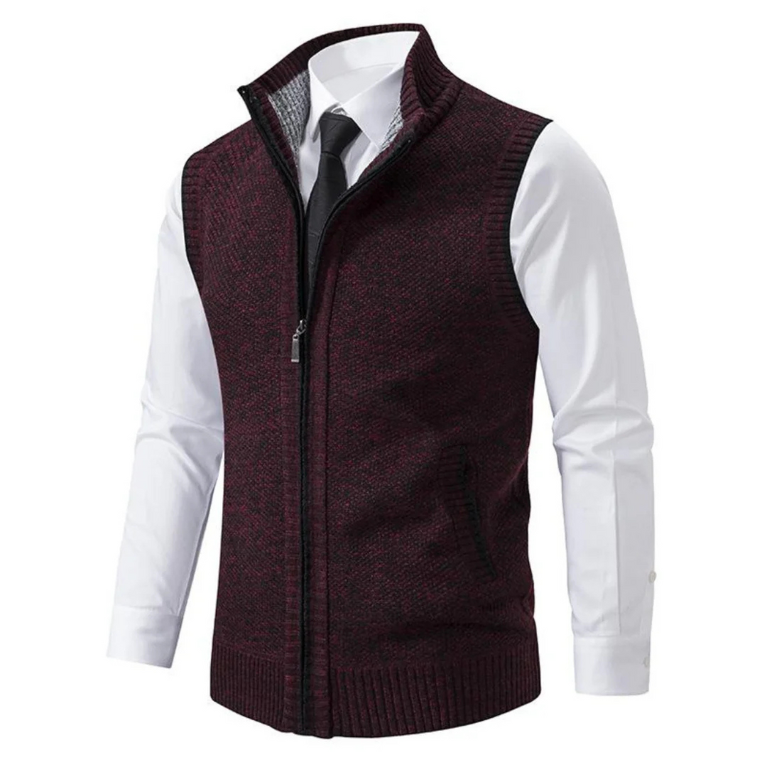 la veste sans manches adapté aux tenues polyvalentes.