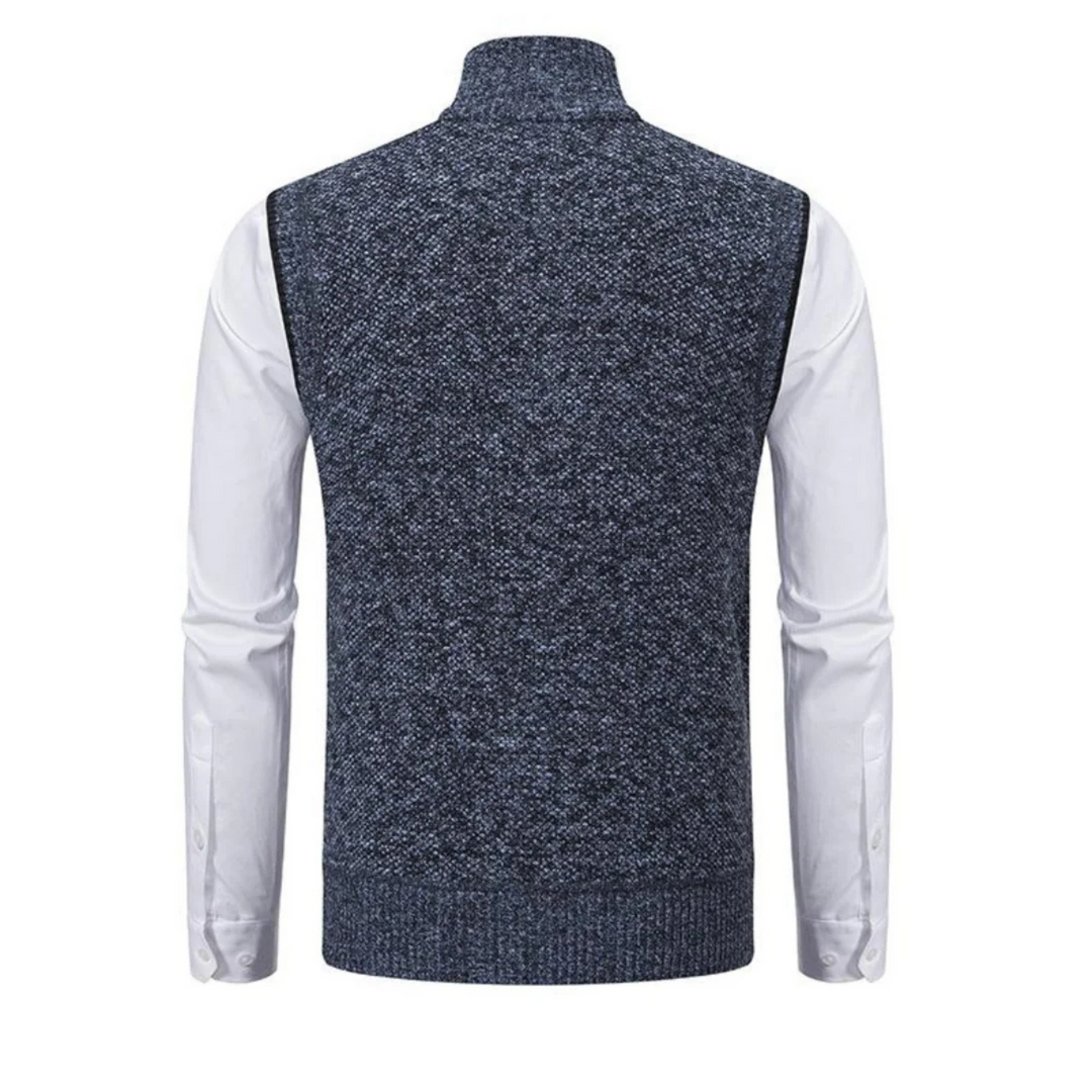 la veste sans manches adapté aux tenues polyvalentes.