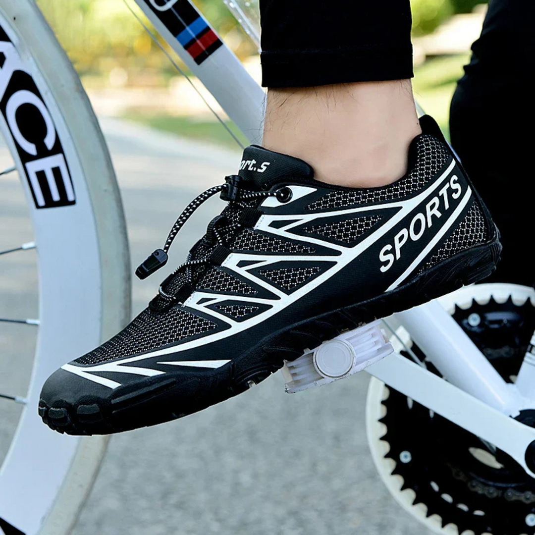 Chaussures Georgina de cyclisme pour femme, stabilité et performance adaptées aux sorties sportives.