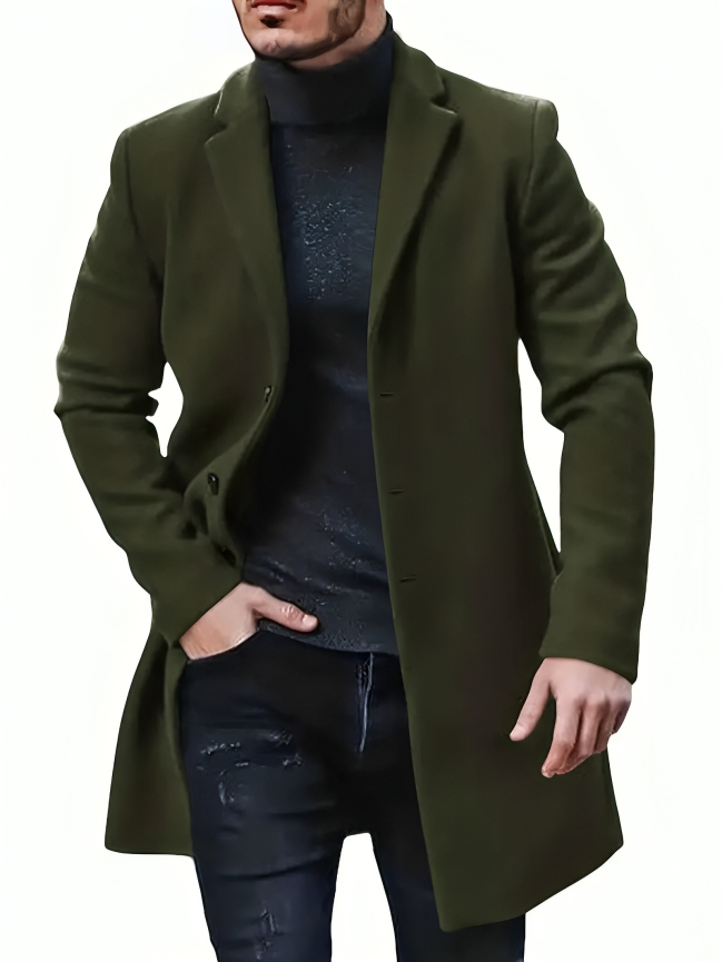 Domenicoe - Overcoat Tendance Pour Hommes