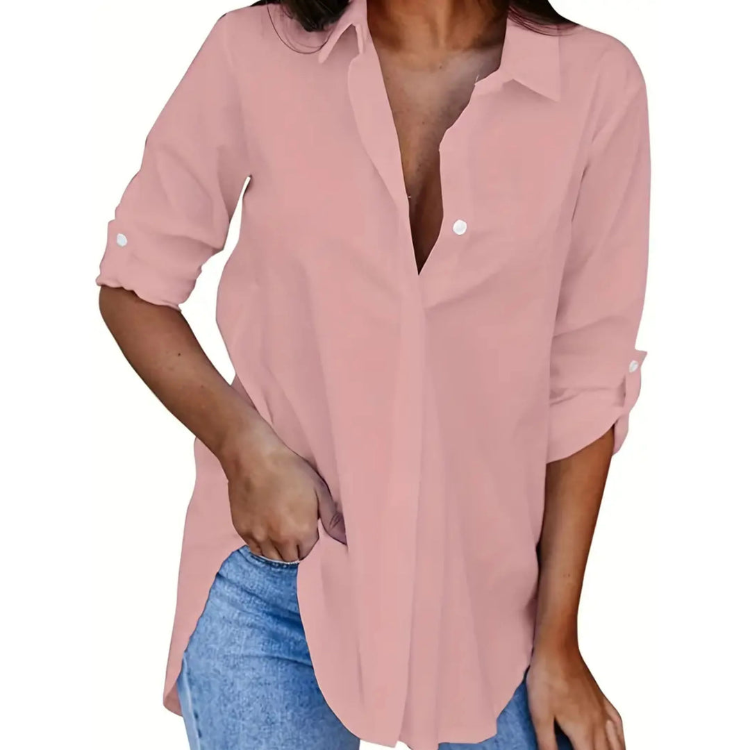 Chemise Classique pour Femme | Manches Longues, Épurée & Toute Saison adapté aux tenues polyvalentes.