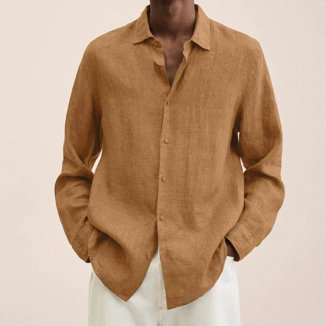 Hommes Chemise en Lin | Coupe Classique