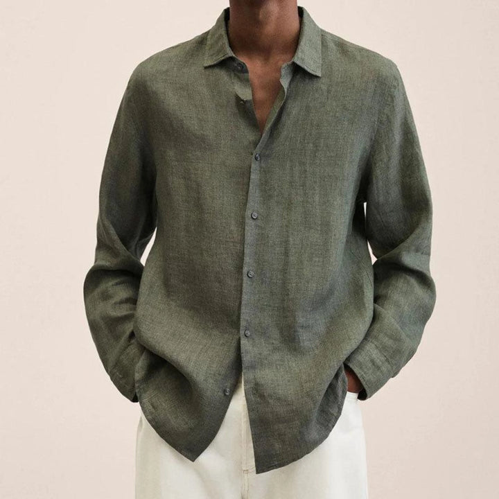 Hommes Chemise en Lin | Coupe Classique