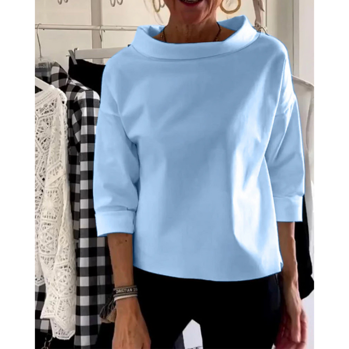Femmes Haut Chic | Col V Et Manches Longues