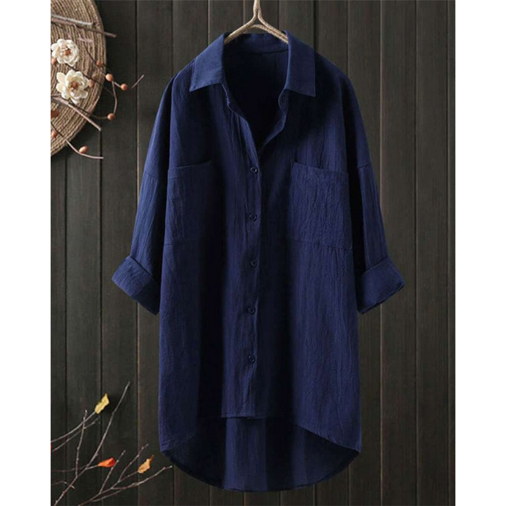 Femmes Blouse Fluide | Coupe Aérienne Manches Longues