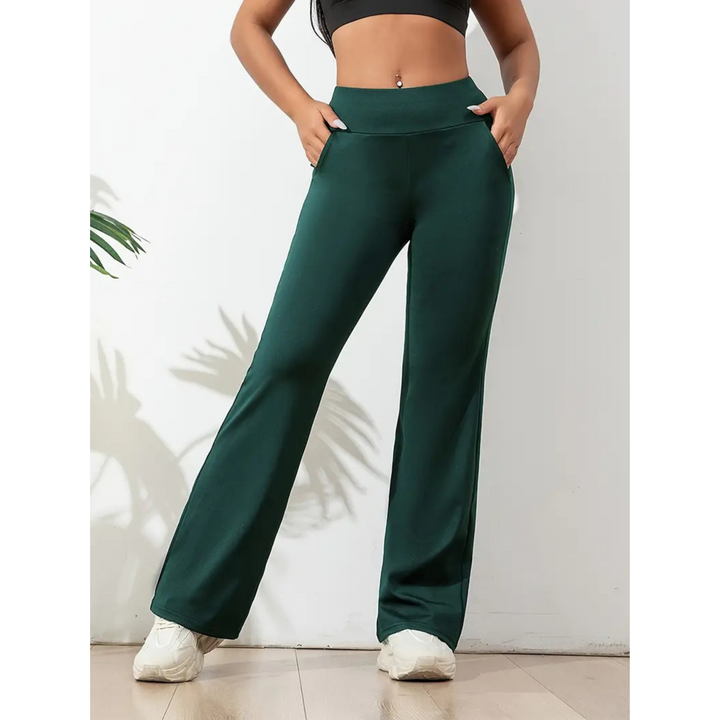 Sylvaine | Femme Pantalon Yoga | Tissu Léger & Extensible