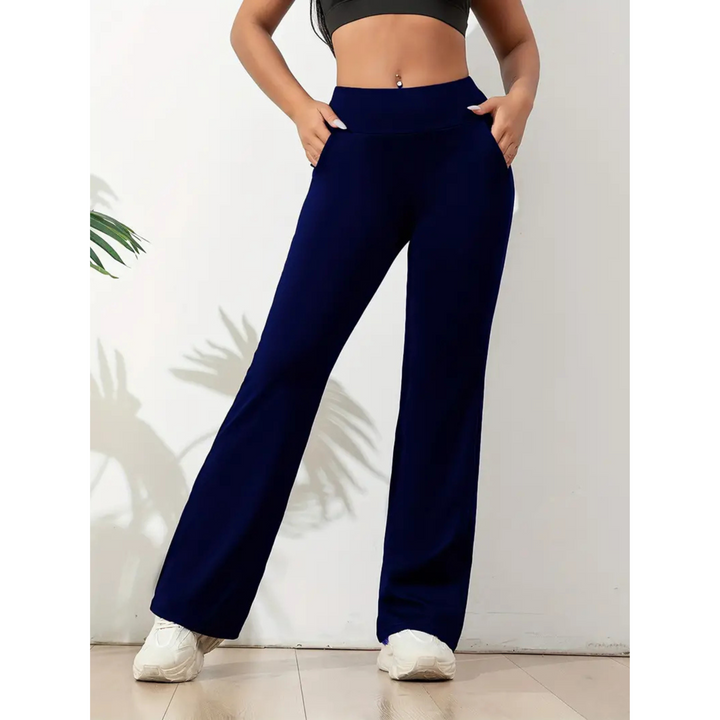 Sylvaine | Femme Pantalon Yoga | Tissu Léger & Extensible