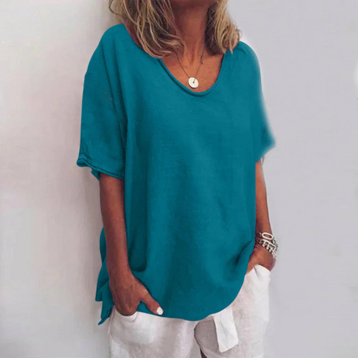 Femmes Blouse Ample Confortable | Manches Longues
