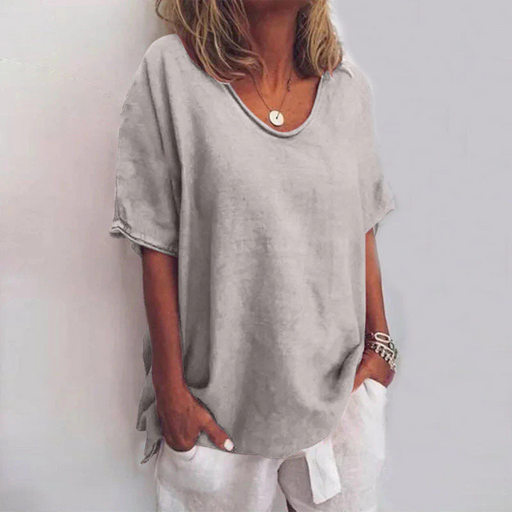Femmes Blouse Ample Confortable | Manches Longues