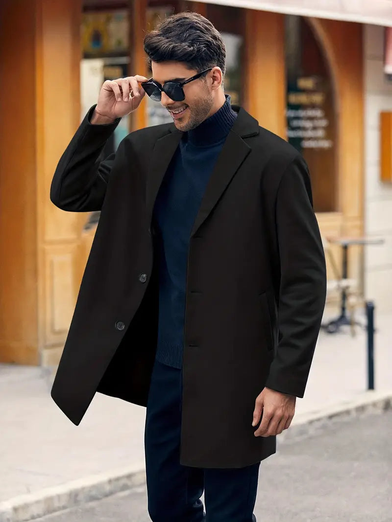 Domenicoe - Overcoat Tendance Pour Hommes